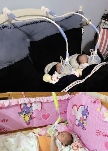 Hands Free Bottle Feeding Support Clip