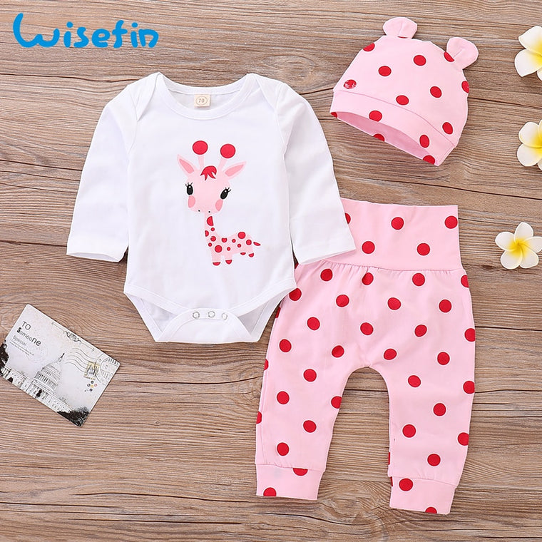 Baby Girl Clothes Set Long Sleeve